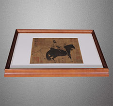 毕节书画装裱配框服务案例